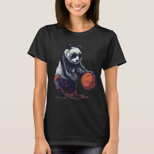 Camiseta Arte de desenho de urso panda Sketll amante do Ske