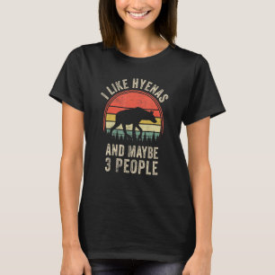Camiseta Arte de Design de Hiena Engraçado Gráfico Hienas Z