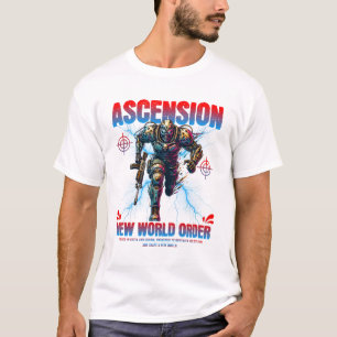 Camiseta Arte de design de robô cibernético futurista único
