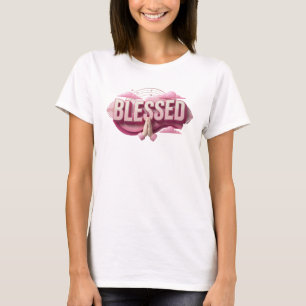 Camiseta Arte de design impressionante BLESSED