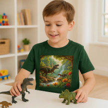 Arte de Dinossauros para Crianças com IA