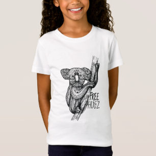 Camiseta Arte de Dodle Mandala - Um Abraço Livre De Hugz