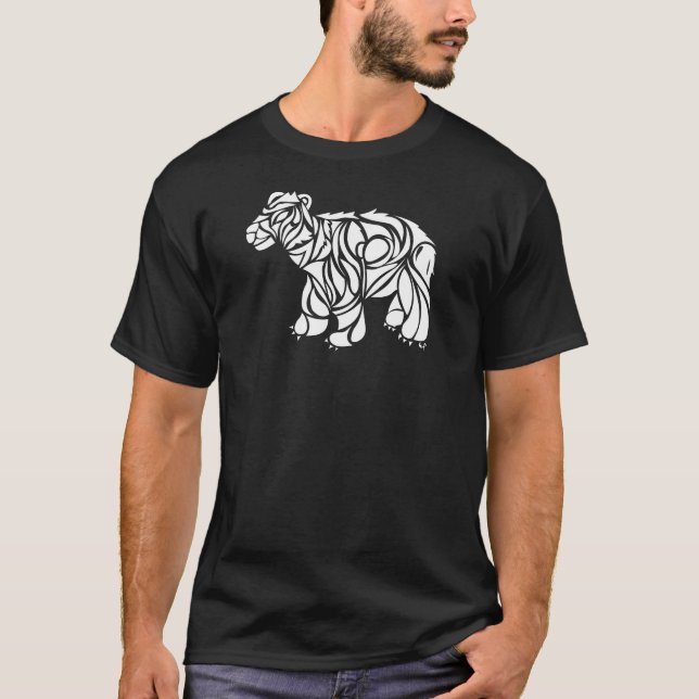 CAMISETA ARTE DE EDDIE ANDERSON: URSO (Frente)