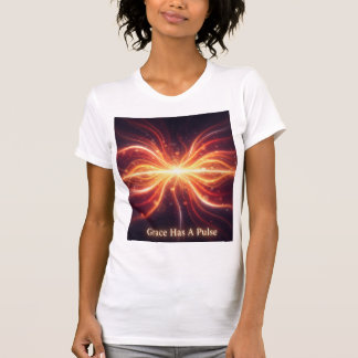 Camiseta Arte de Energia Abstrata Grace Tem Um Pulso