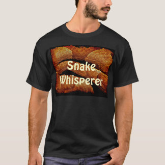Camiseta Arte de Escala de Serpentes em cobra