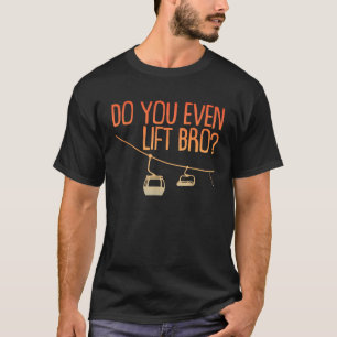 Camiseta Arte de Esqui Engraçada Para Homens Mulheres Espor
