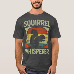 Camiseta Arte De Esquilo Bonito Para Homens Mulheres Crianç