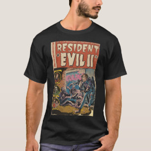Camiseta Arte de fã de Resident Evil 2 Capa de história em