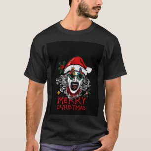 Camiseta Arte de fã de terror do Papai Noel Terrifier