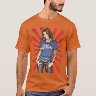 Camiseta Arte de fã retrô vintage de Lita Wrestling
