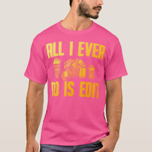 Camiseta Arte de Fotografia Legal Para Homens Mulheres Fotó
