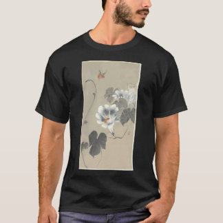 Camiseta Arte de Franz Marc Cavalo Verde em Paisagem Franz