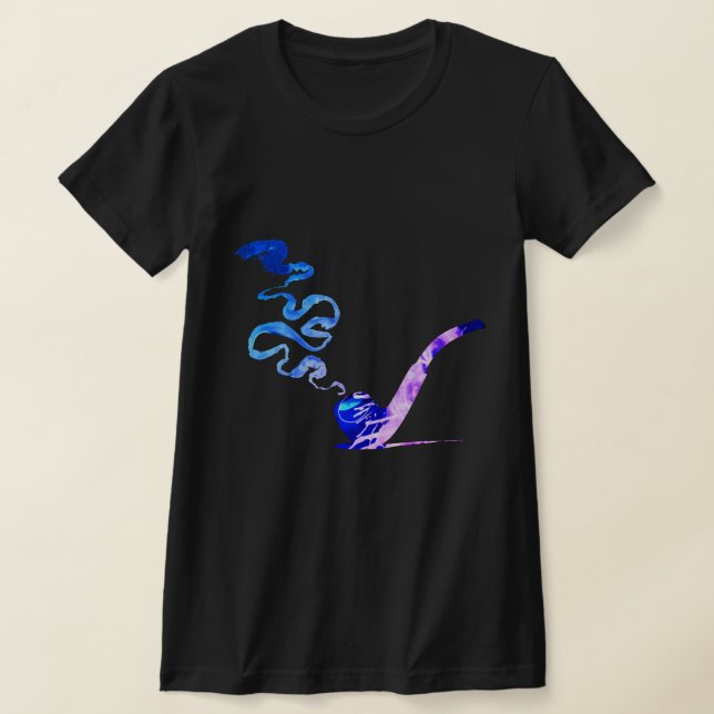 Camiseta Arte de Fumar Cachimbo (Miami) (Postura )