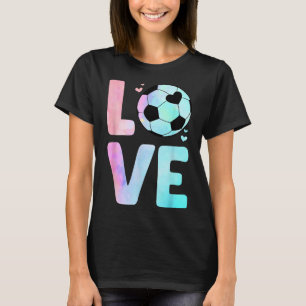Camiseta Arte de Futebol Legal Para Mulheres Meninas Bebê T