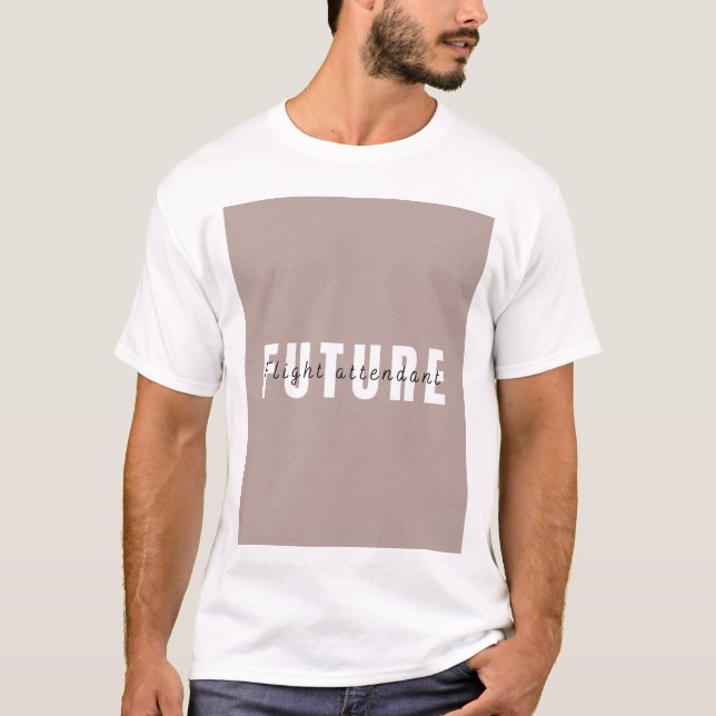 Camiseta Arte de futuro agradável (Frente)