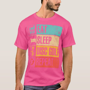 Camiseta Arte De Golfe De Disco Engraçado Para Golf Player