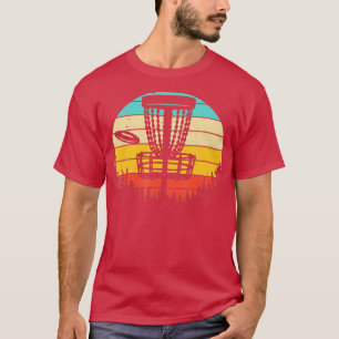 Camiseta Arte De Golfe De Disco Engraçado Para Homens Mulhe