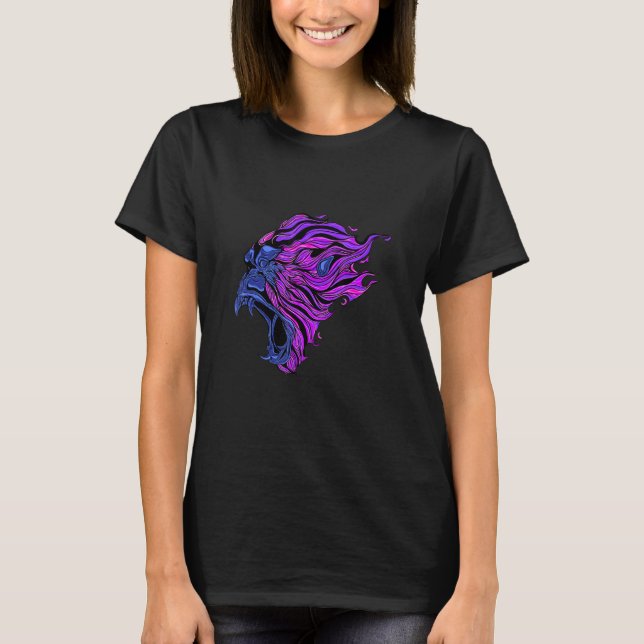 Camiseta Arte de Gorila Macaco Macaco (Frente)