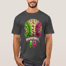 Arte de gotejamento cerebral QI de beisebol