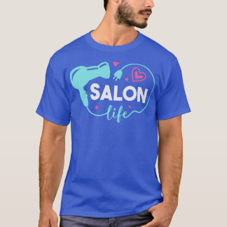 Camiseta Arte de Hairdresser de Cabelo de Vida de Salão Bon