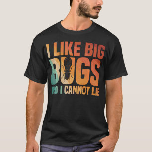 Camiseta Arte de insetos legais para meninos pequenos amant