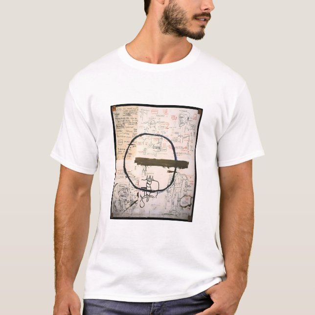 Camiseta arte de Jean Michel Basquiat (Frente)