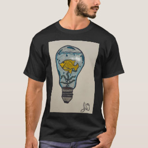 Camiseta Arte de lâmpada
