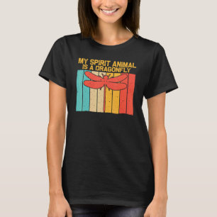 Camiseta Arte de Libélula Vintage para Homens e Mulheres In