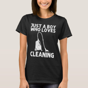 Camiseta Arte De Limpeza legal Para Meninos Ferramenta Limp