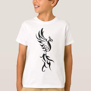 Camiseta Arte de Linha Clássica Inspirada em Tatuagem