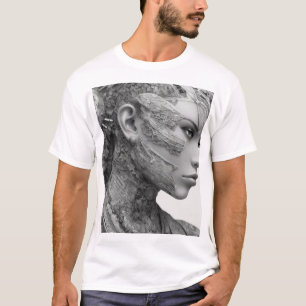 Camiseta Arte de linha fina com detalhes Hyper - Threading