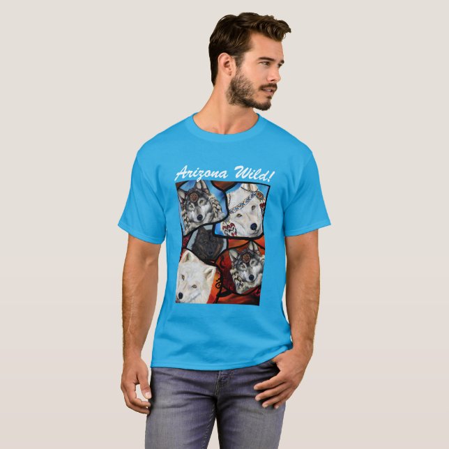 CAMISETA ARTE DE LOBO (Frente Completa)