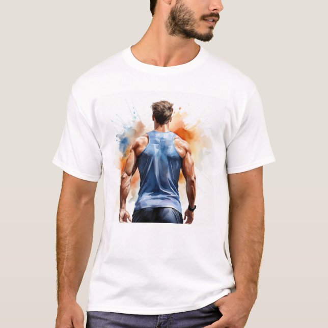 Camiseta Arte de Malhação Negrito - Ginástica e Decoração M (Frente)