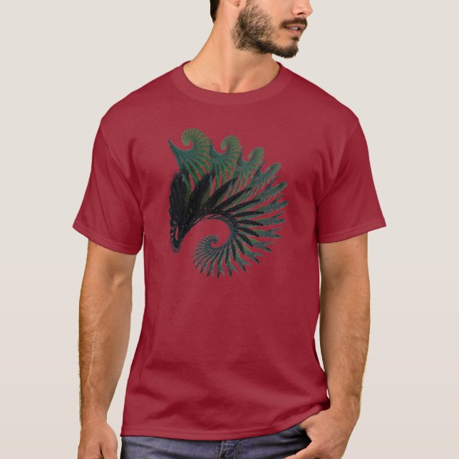 Camiseta Arte de Mandelbrot (Frente)