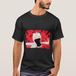 Camiseta arte de marionete desencaixada