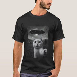 Camiseta Arte de meme de abdução alienígena engraçada de ga