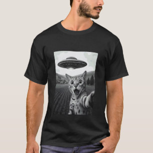 Camiseta Arte de Meme de Abdução Alienígena Engraçada de Ga