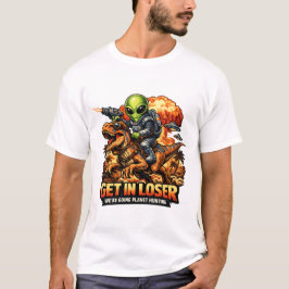 Camiseta Arte de Meme de Ficção Científica Fantasia Engraça