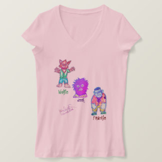 Camiseta Arte de Micheal Monsters T-shirt