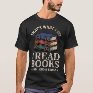 Camiseta Arte de Minhoca de Livro Engraçada para Leitor de