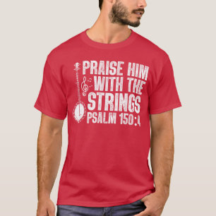Camiseta Arte de Música Bluegrass de Banjo Legal para Homen