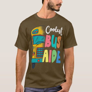 Camiseta Arte de Ônibus Escolar Mais Fria