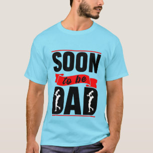 Camiseta Arte de palavra Pai legal em breve