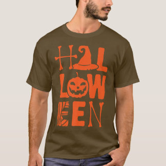 Camiseta Arte de Palavras Halloween