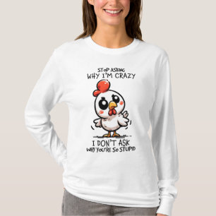 Camiseta Arte de palavras loucas e engraçadas