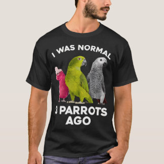 Camiseta Arte de Papagaio Legal Para Dono de Arara Papagaio
