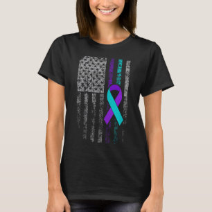 Camiseta Arte de Parede de Conscientização sobre Saúde Ment