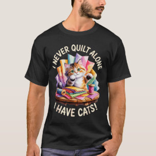 Camiseta Arte de Patchwork Divertida para Homens Mulheres A