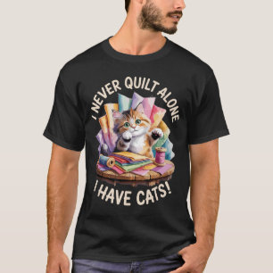 Camiseta Arte de Patchwork Divertida para Homens Mulheres A