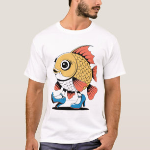 Camiseta Arte de peixe